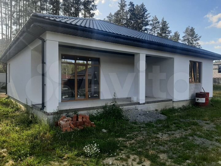 Коттедж 107 м² на участке 7 сот.
