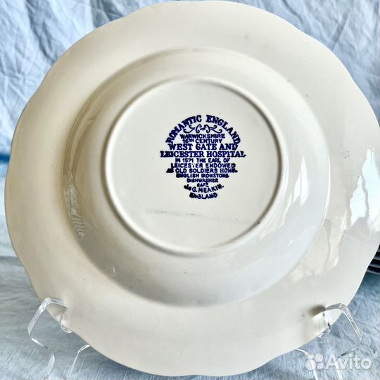 Тарелки винтажные ironstone aнглийский фарфор