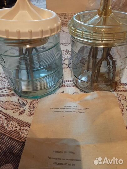 Сбивалка для крема СССР новая с инструкцией