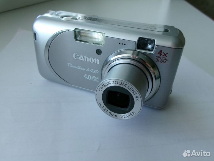 Фотоаппарат Canon powershot a430 из 2000х годов