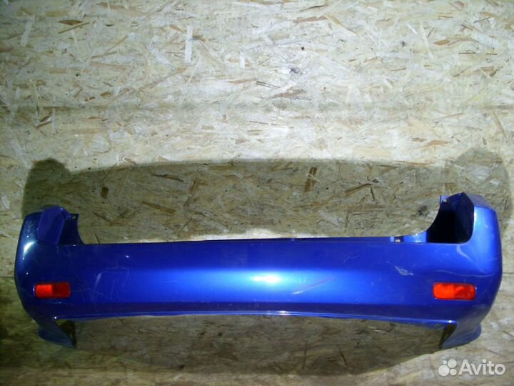 Бампер задний Honda HR-V GH Синийцарапины