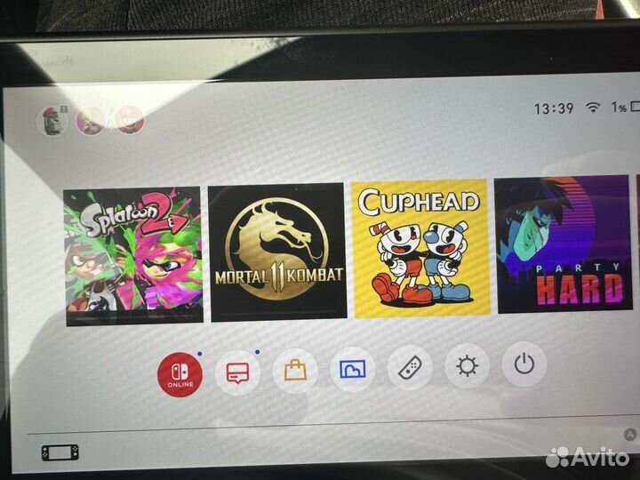 Nintendo switch rev 1 под прошивку + игры