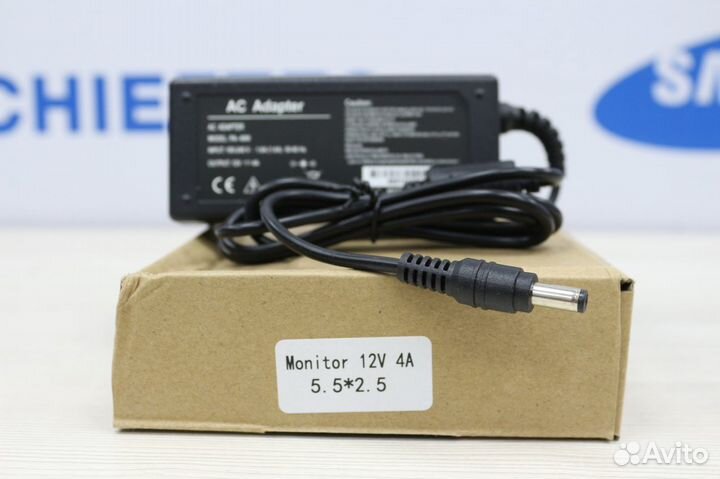 Блок питания для монитора 12V 4A (5.5X2.5)