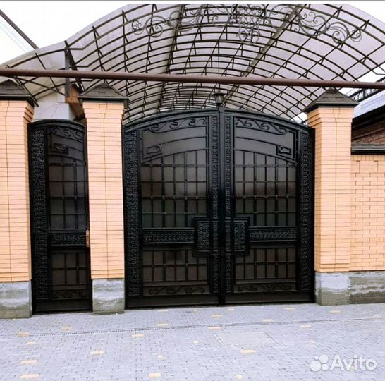 Кованные ворота