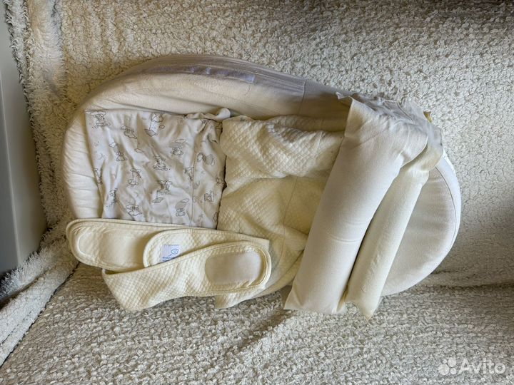 Кокон зевушка для новорожденных