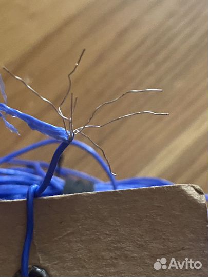 Провод монтажный с серебром новый СССР