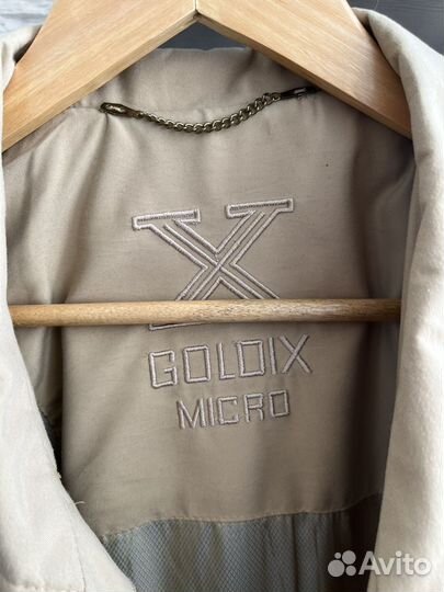 Винтажный плащ goldix micro