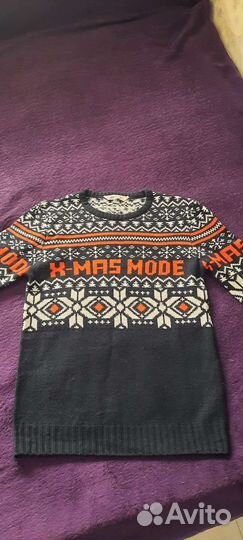 Свитер новогодний на мальчика 164