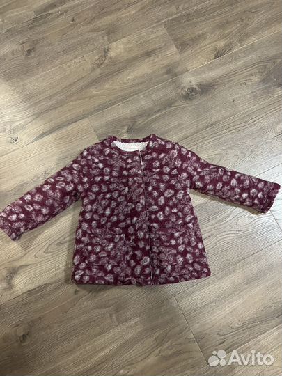 Куртка кардиган zara на 2-3 года