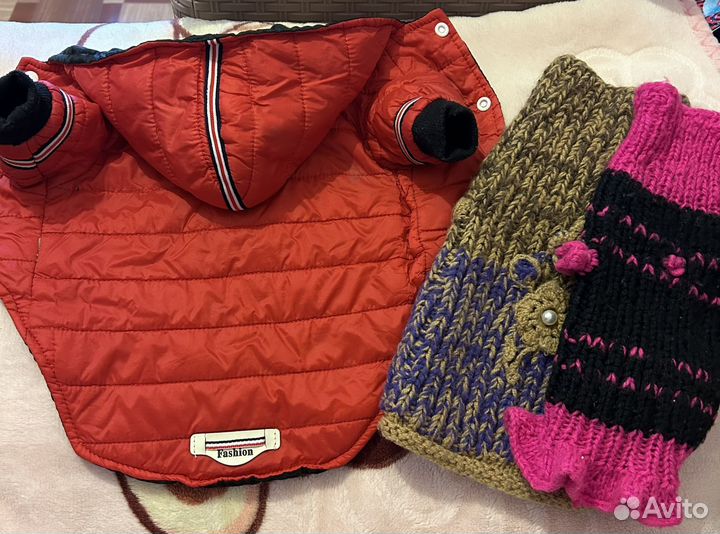 Курточка для собаки, свитер