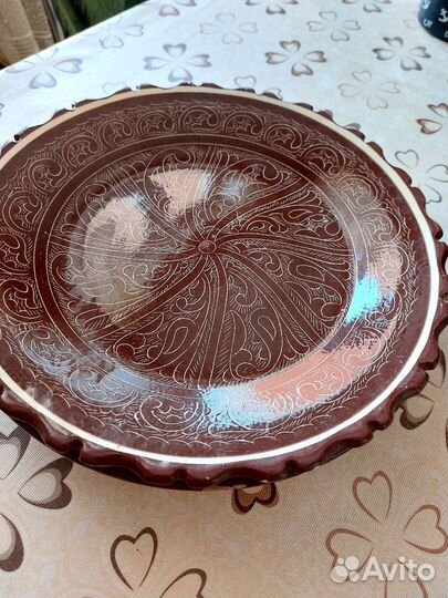 Посуда в восточном стиле блюдо, пиала, тарелки