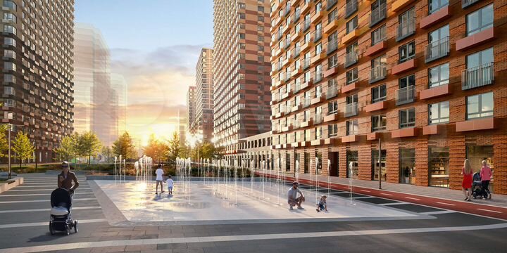 3-к. квартира, 61,4 м², 4/33 эт.