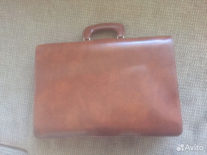 Чемодан-дипломат СССР кожаный