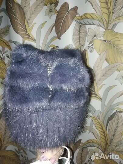 Шапка норковая женская
