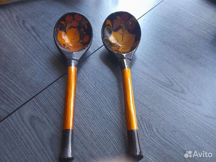 Деревянные ложки советские 4шт