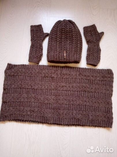 Шапка и снуд женские