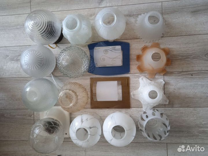 Плафоны для люстры СССР