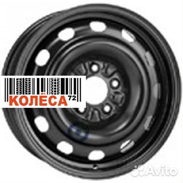 KFZ Peugeot 6x15 4x108 ET27 Dia65.1 Черный