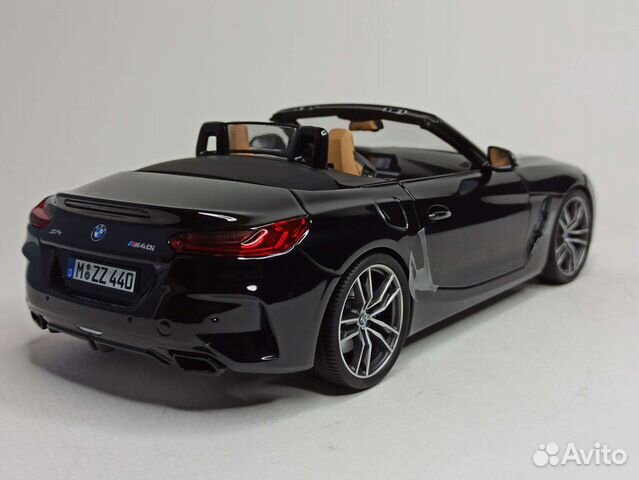 Bmw Z4 2019 Black 1:18 Norev