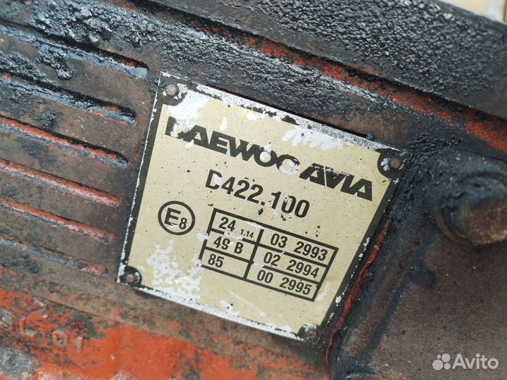 Низ мотора daewoo avia D422 100/шортблок