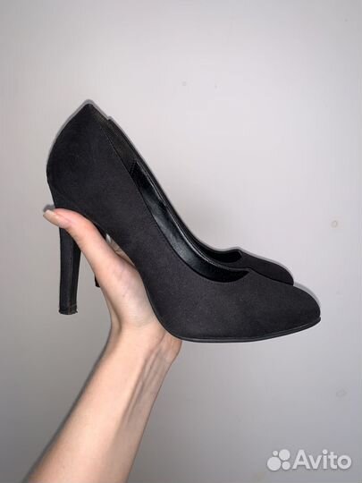 Туфли женские 37 размер замшевые
