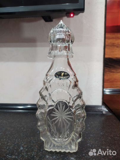 Графин штоф производство Гусь-Хрустальный