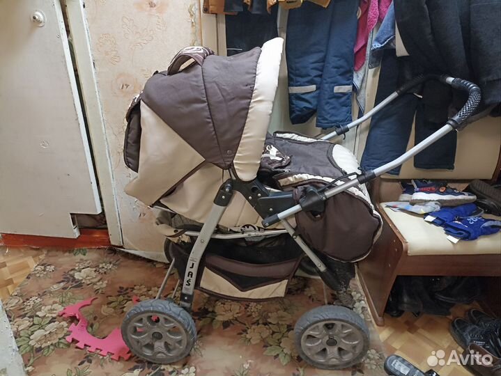 Коляска для новорожденных 2в1