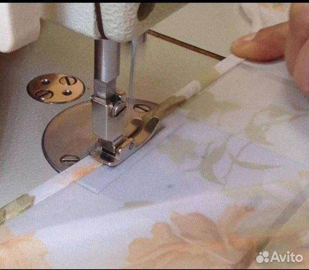 Подшить шторы на дому