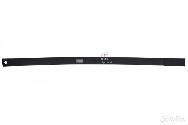 Лист рессоры передней № 1 ЗИЛ-131 с накладкой чмз