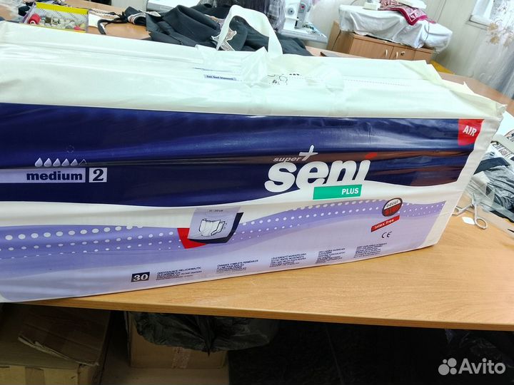 Памперсы для взрослых seni plus