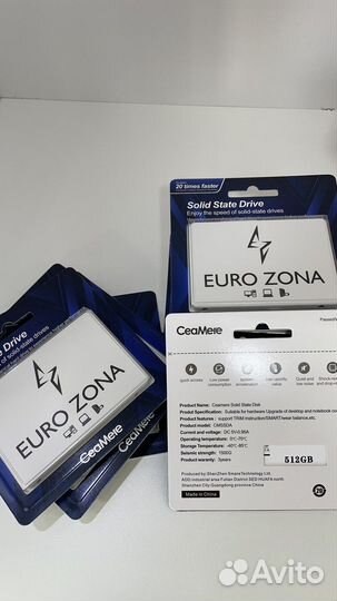 Новые SSD 128, 256, 512gb / WIN10