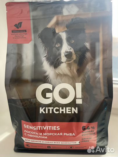 Сухой корм для собак Go kitchen