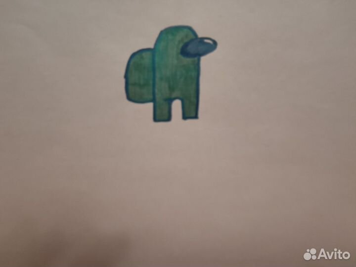 Зелёное на белом