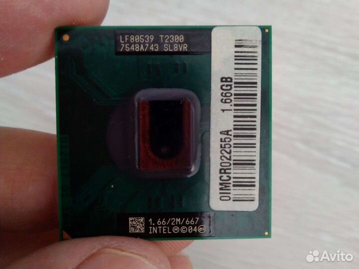 Процессор для ноутбука Intel core T2300