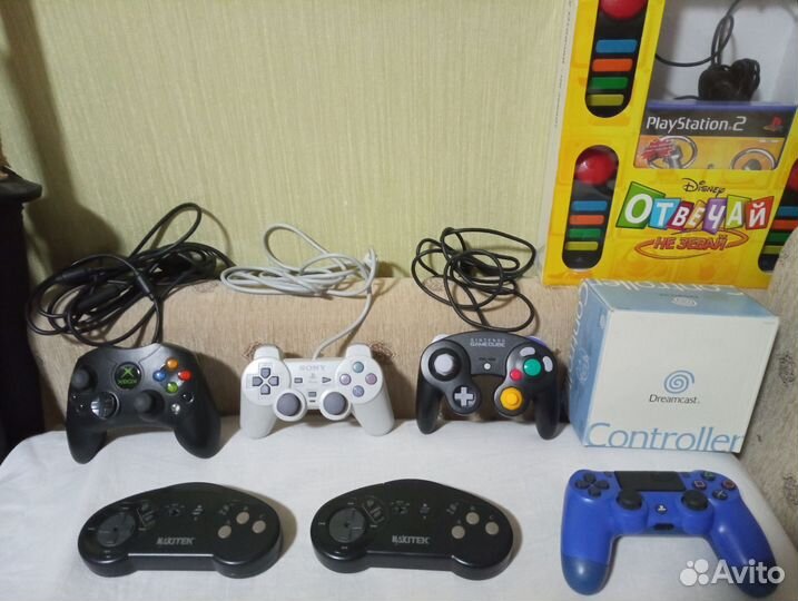 Геймпады на разные приставки, оригиналы