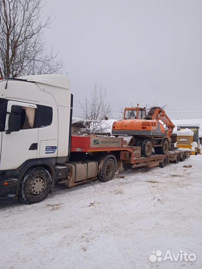 Услуги по перевозке негабаритных грузов тралом