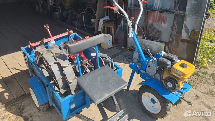 Мотоблок Нева мб-2 Subaru 7.5. Полный комплект