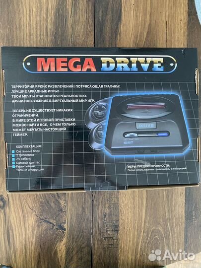 Игровая приставка sega Mega drive