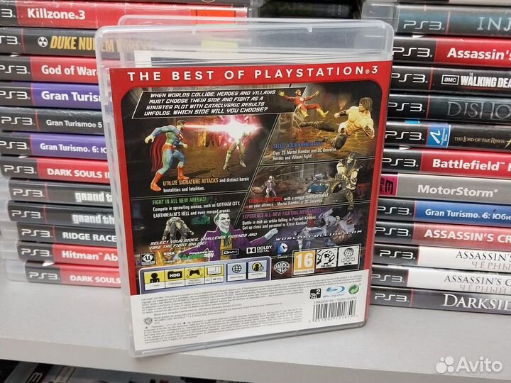 Mortal kombat vs dc universe ps3/магазин Арбат