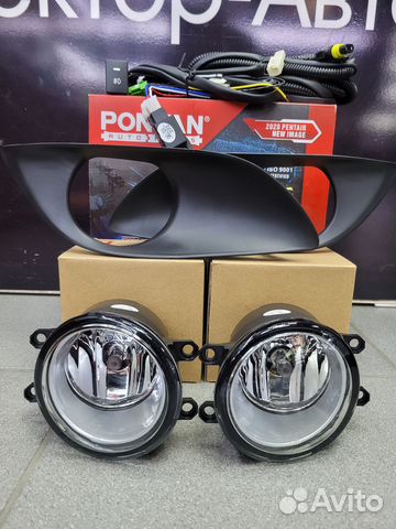 Фары противотуманные Toyota Vitz 07-09