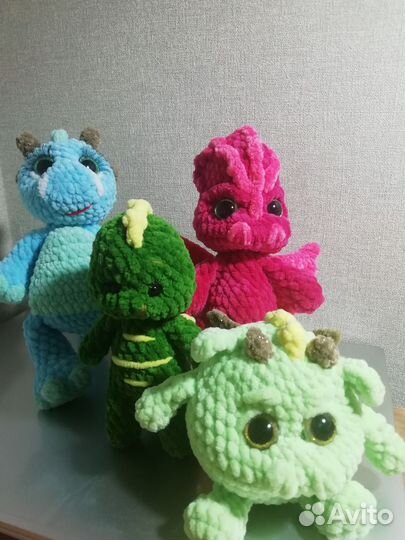 Мягкие игрушки вязаные