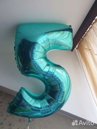 Цифра 5 на день рождения