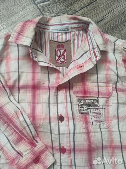 Рубашки 104 рост (2шт)