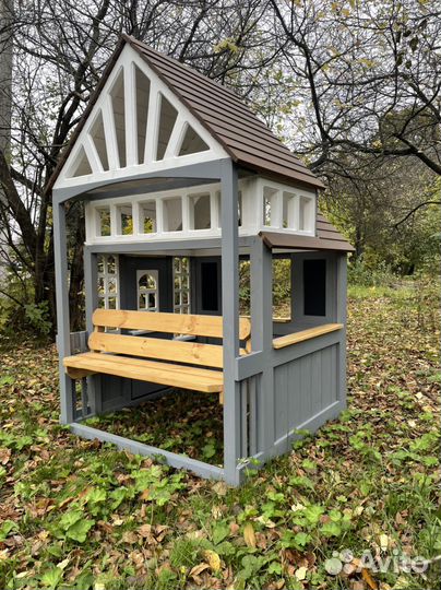 Детский деревянный домик для детей