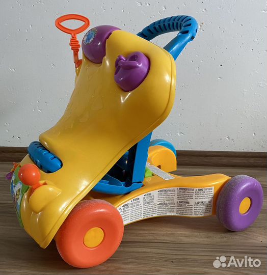 Машина-каталка-ходунки, трансформер 2в1