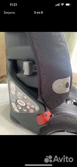 Детское автокресло 15 до 36 кг britax romer isofix