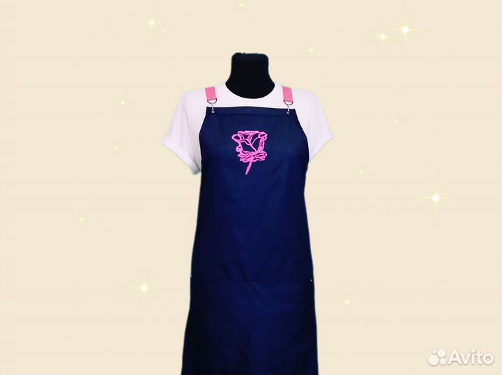 Фартук для флориста с логотипом