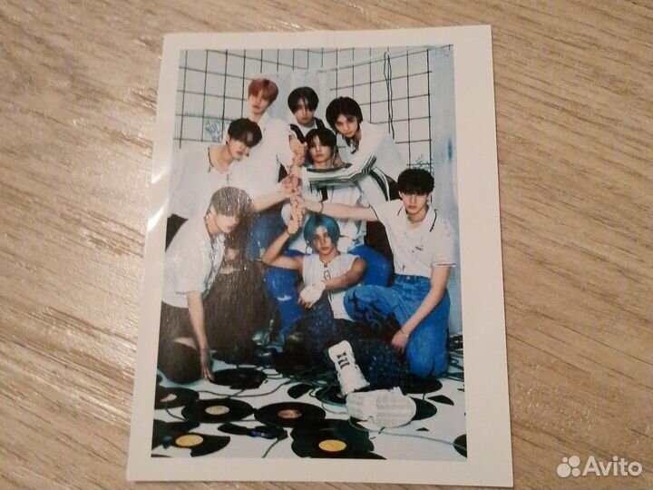 Распечатанное фото Группы Стрей Кидс из Рок-Стар