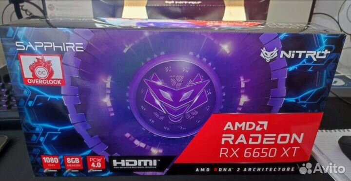 Sapphire AMD Radeon RX 6650 XT nitro+
