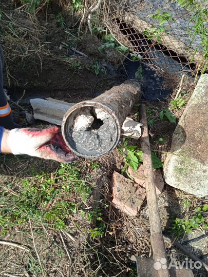 Прочистка канализации.Устранение засоров